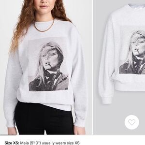 ANINE BING
Ramona Sweatshirt Ab X To X Brigitte Bardot
